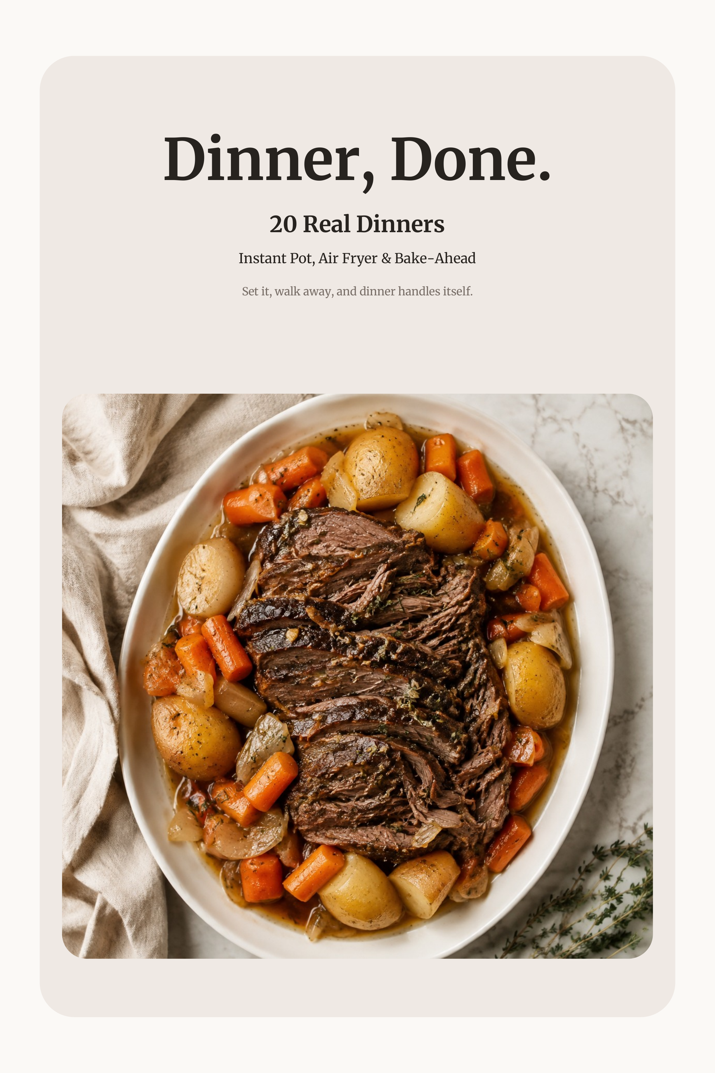 Dinner, Done. 20 Meals Under 15 Minutes